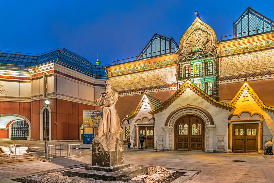 Galeri Tretyakov Di Lavrushinsky Lane Moscow