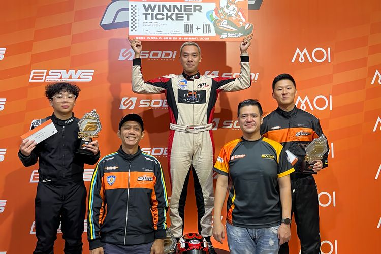 Julio Prost Juara Barcode Gokart E Sprint Series