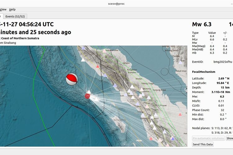 Gempa Simeulue Aceh Masuk Kategori Megathrust