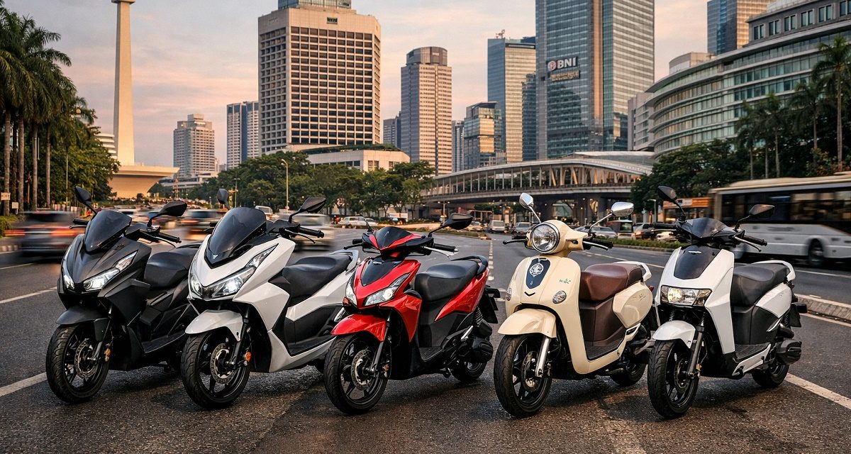 Rajanya Jalanan: 3 Rekomendasi Matik Honda Paling Laris 2026